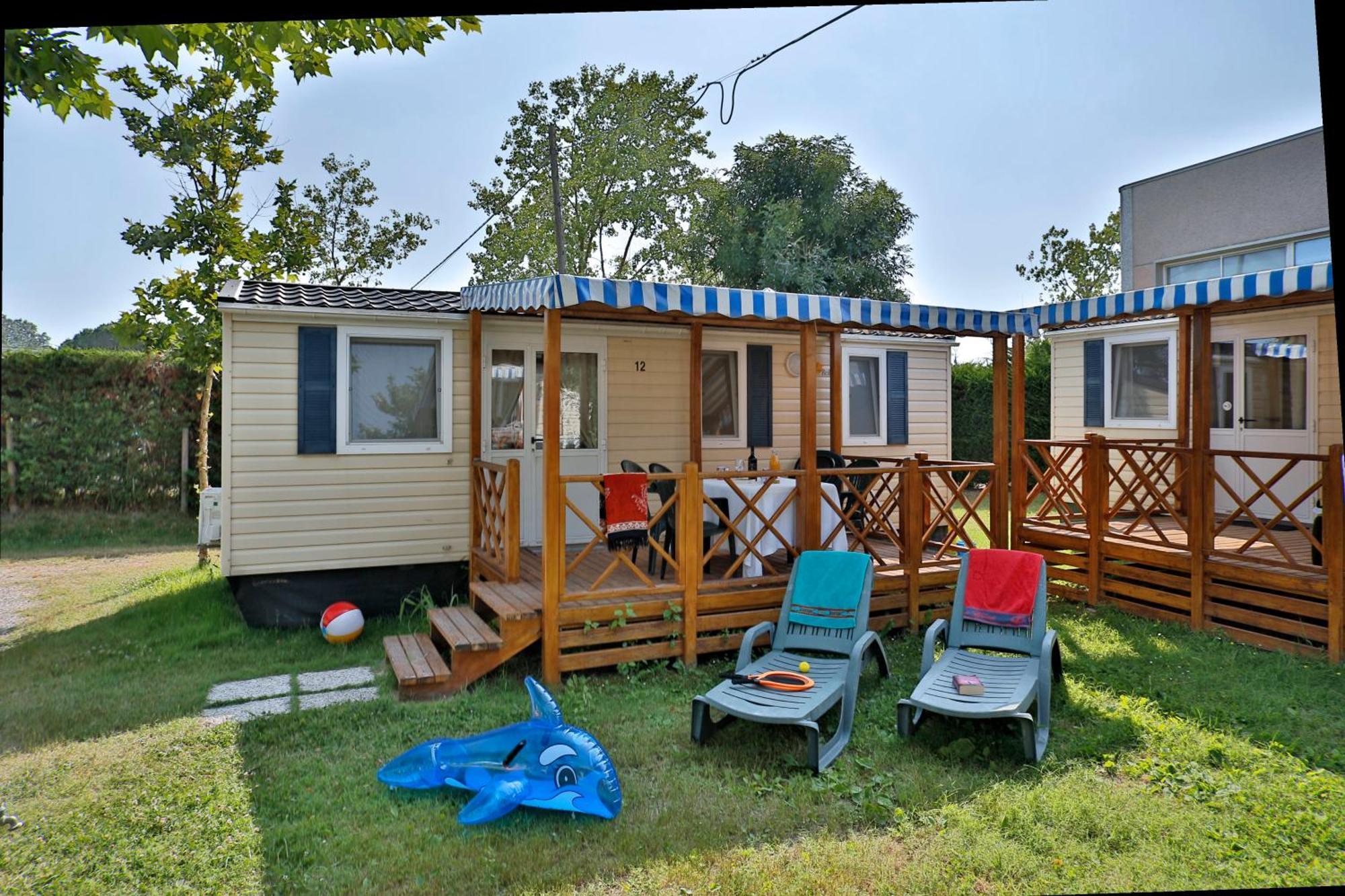 Albatross Mobile Homes On Camping San Francesco Duna Verde Buitenkant foto